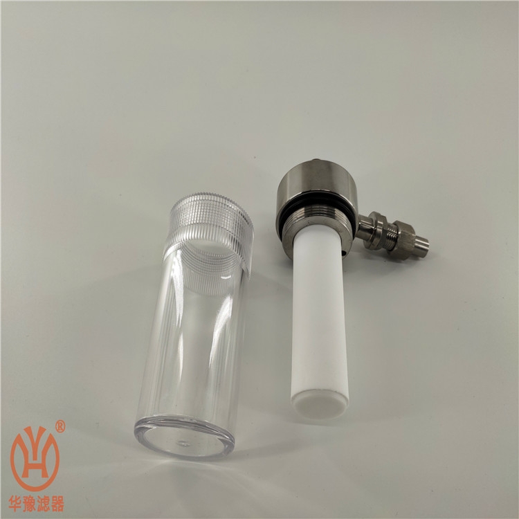 華豫濾器供應DTC03D-1水樣PE燒結濾芯